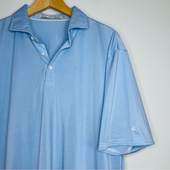 Holderness & Bourne Blue The Holland Polo Shirt XL - Picture 3 of 5